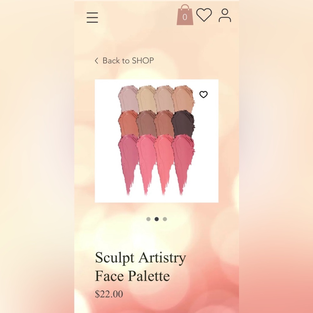 2/$20 APPEAL COSMETICS SCULPT ARTISTRY FACE PALETTE - BRAND NEW! - Picture 6 of 7